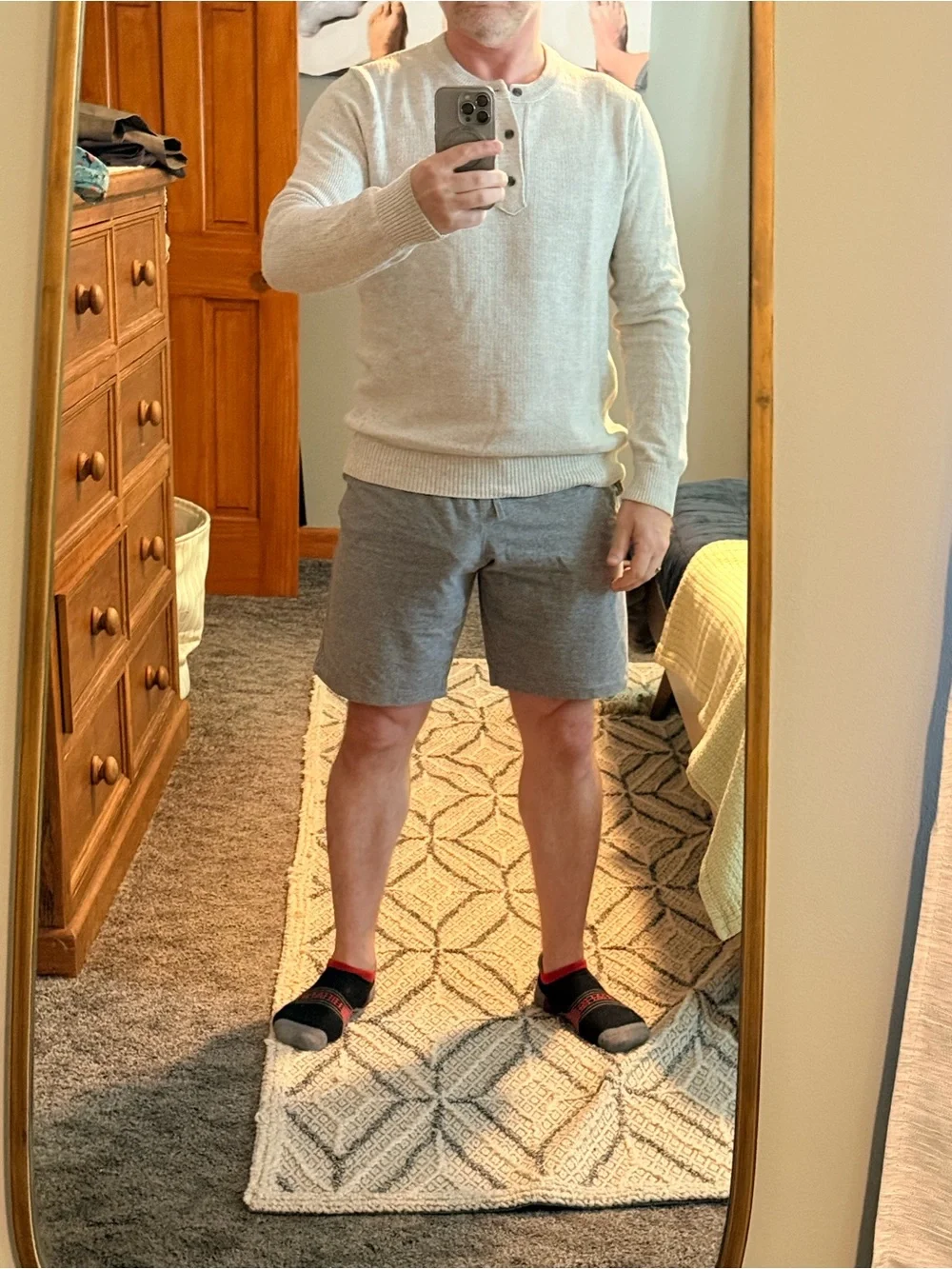Banana Republic Light Cream Crewneck Sweater